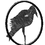 Crow only logo transparent