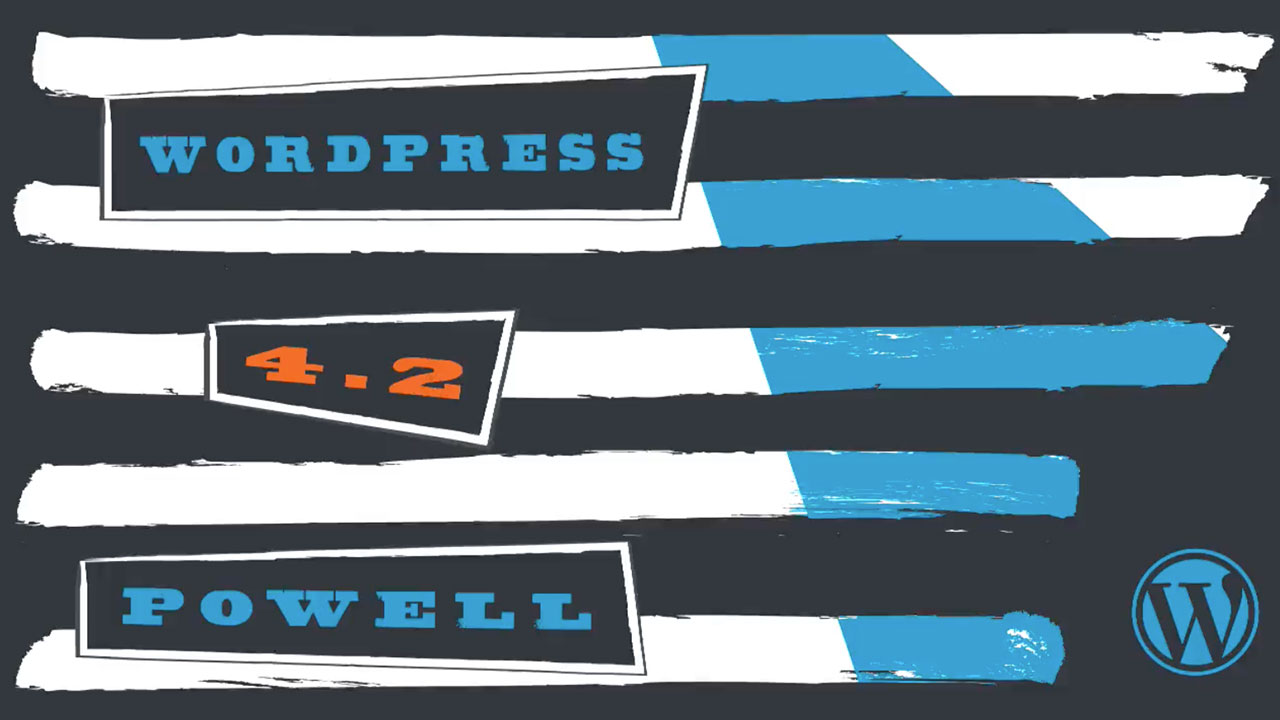 WordPress 4.2 Announcement Logo