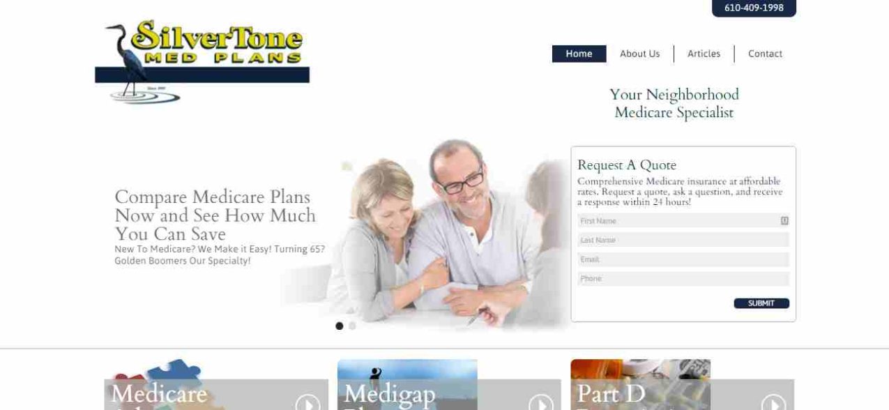 Hero image from website. 