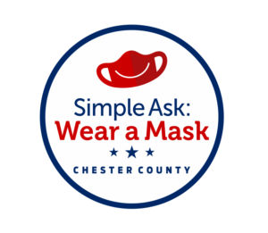 Chester County PA Wear A Mask Logo